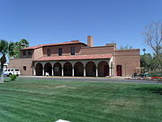 The Encanto Park Clubhouse was built in 1936 and is located at 1202 W Encanto Blvd. Listed in the Phoenix Historic Property Register.