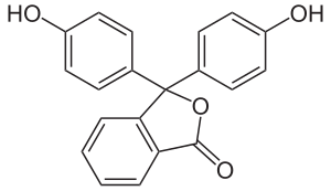 Phenolphthalein, farblose Form