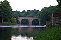 Prebends Bridge from downstream, the finish of the Long Course