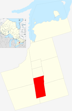 Location of Richmond Hill within York Region