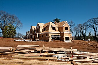 New home construction in Rumson