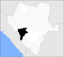 San Dimas – Mappa