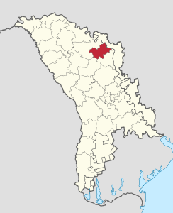 Șoldănești – Localizzazione