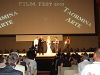 Сцена во время Taormina Film Fest