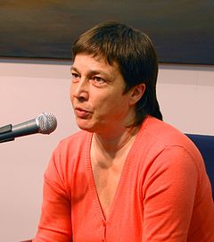 Tove Klackenberg på Bok- & Biblioteksmässan 2009