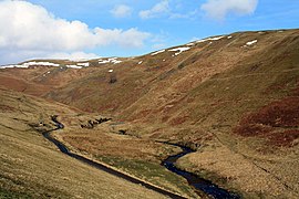 Southern Usway Burn and track to Batailshiel