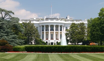 The White House, the official residence and workplace of the president