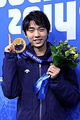 Yuzuru Hanyu at the 2014 Olympics