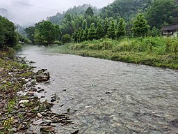 瀏陽河喺大圍山嘅上游