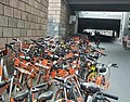 Mobike-Räder im Jahr 2017