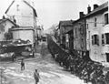 German prisoners taken in Strasbourg, 7 December 1944