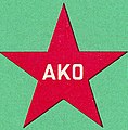 Logo of AKO, product of the Soviet Union