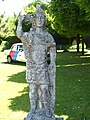 Statue des Gottes Mars ( 2./3. Jhdt, n.Chr.) vom römischen Kastell in Eining ( Abusina ), Archäologisches Museum der Stadt Kelheim