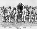 Soldats dans un camp du 39e Bengal Infantry