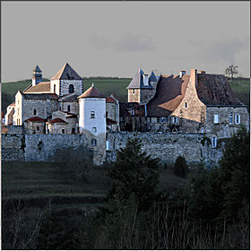 Vue générale de l'abbaye.