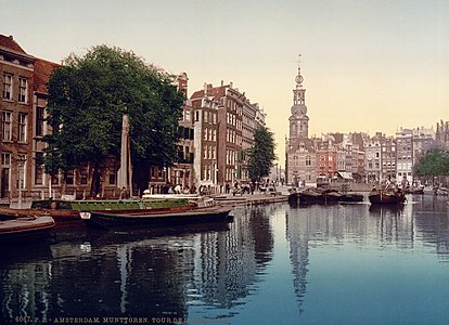 Singel, by the Detroit Publishing Company (edited by Massimo Catarinella)