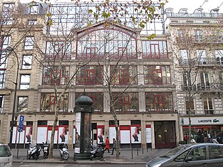 ファサードが保存された2009年の"アトリエ・ナダール"。(Atelier Nadar, le même lieu en 2009, la façade ayant été préservée.)