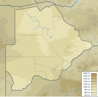 Location map/data/Botswana/doc is located in Botswana