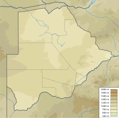 Mogobane Dam is located in Botswana