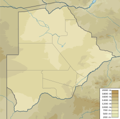 Shashe River is located in Botswana