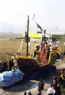 Carro del Coro Monti Pallidi vincitore nel 2000