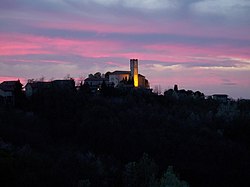 Cassinelle at sunset