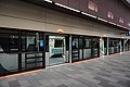 A train station platform in Australia