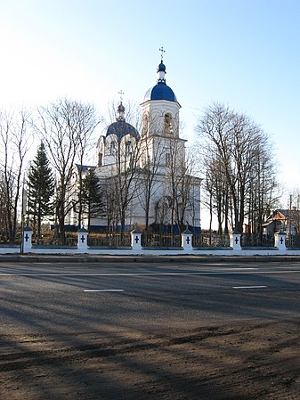 Церковь Воздвижения Креста Господня (апрель 2014 года)