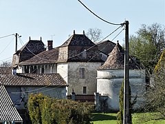 La commanderie de Comberanche (logis sud).