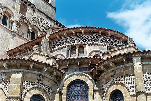 Abbatiale Saint-Austremoine d'Issoire.