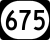Kentucky Route 675 marker