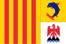 Description de l'image Flag of Provence-Alpes-Côte d'Azur.svg.