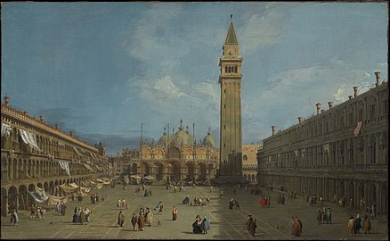 La place Saint-Marc, 1727-1730 Metropolitan Museum of Art[5]