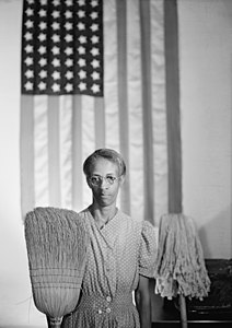 American Gothic, at and by Gordon Parks