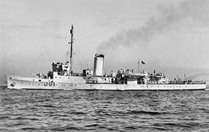 HMAS Doomba in 1942