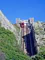 Image 55 Credit: Ian Dunster Looking up at the East Hill Cliff Railway in Hastings, the steepest funicular railway in the country. More about East Hill Cliff Railway... (from Portal:East Sussex/Selected pictures)