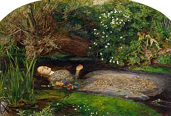 Ophelia, John Everett Millais, c.1851