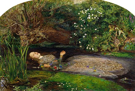 Ophelia, by John Everett Millais