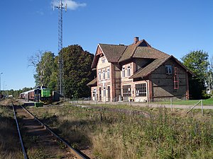 Landeryds station, september 2013.