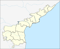 內洛爾在印度安德拉邦的位置
