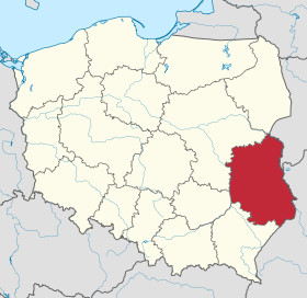 Localisation de Voïvodie de Lublin