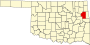 Cherokee County map