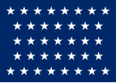 Twentieth US naval jack, 1867-1877