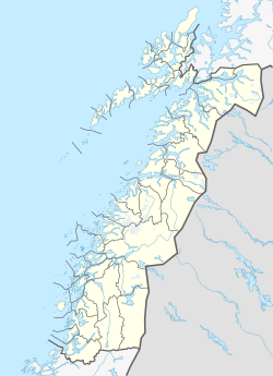 Nygårdsjøen is located in Nordland