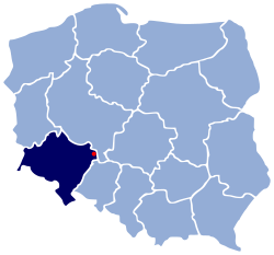 Розташування міста Сицув