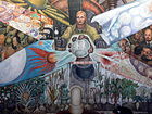 Diego Rivera, recreation of Man at the Crossroads (renamed Man, Controller of the Universe), originally created in 1934