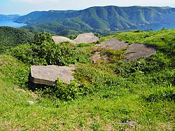 旧日本軍の監視所跡