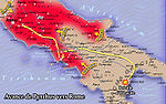 Progression de Pyrrhus vers Rome