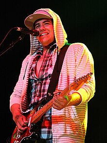 Ramirez performing with Sublime with Rome in 2010