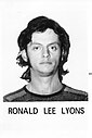 Ronald Lee Lyons FBI Most Wanted Poster